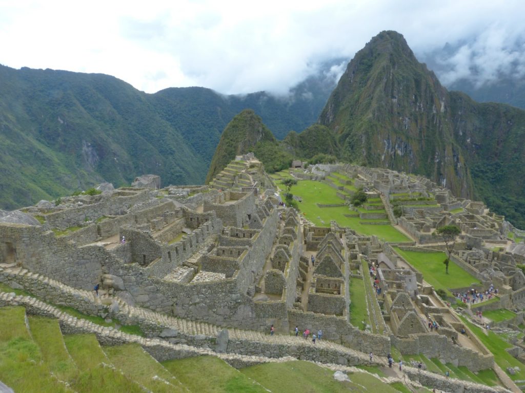 The ruins of the Incan city of Machu Picchu, Peru; Photo copyright Yoav Litvin