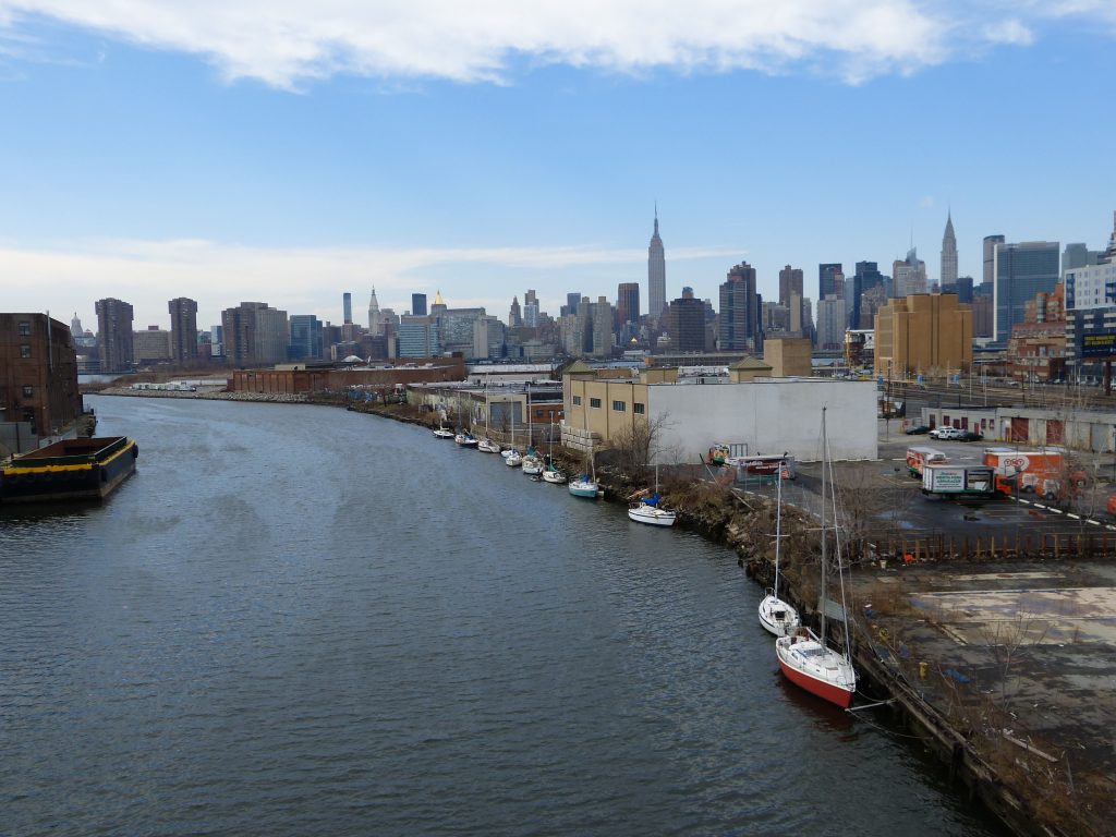 New York City from Pulaski Bridge