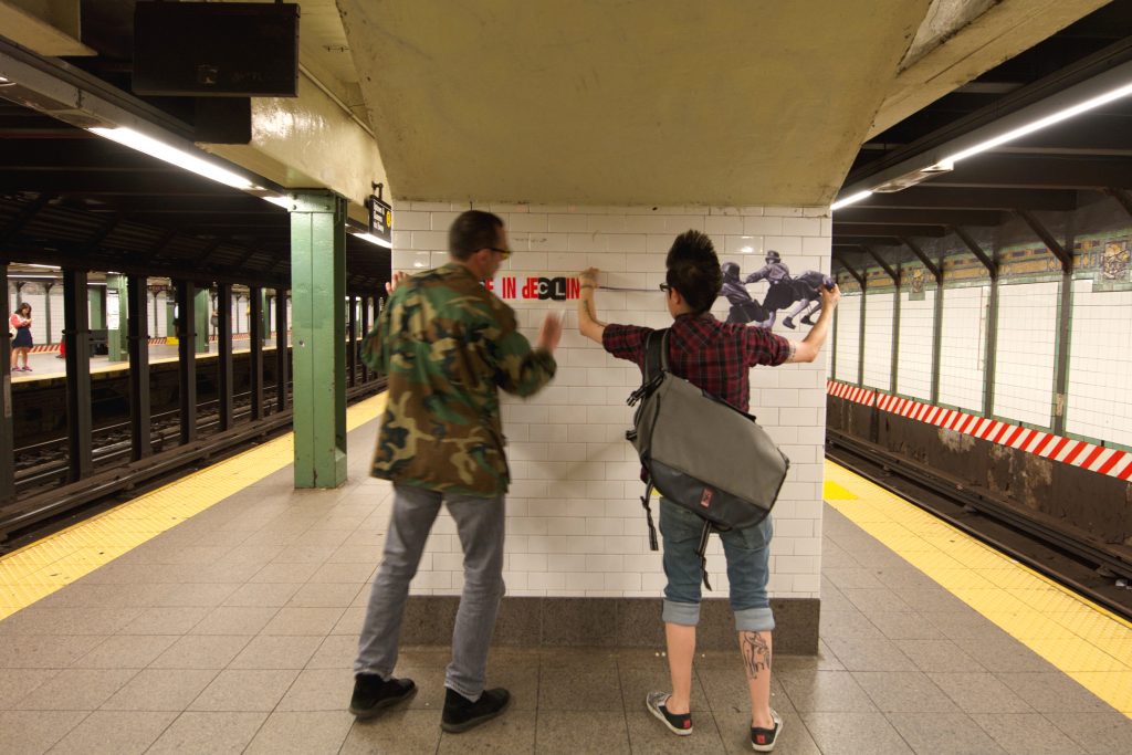 Al Diaz and Jilly Ballistic (Photo by Yoav Litvin; Schiffer Publishing)